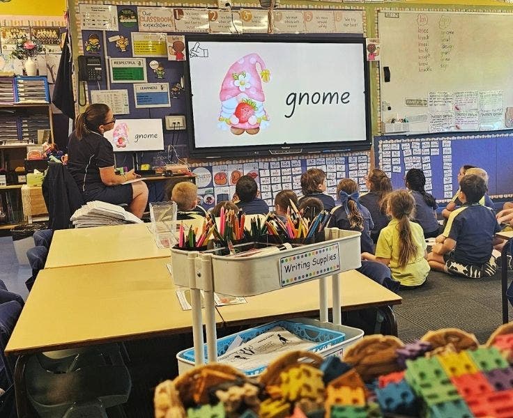 classroom and students